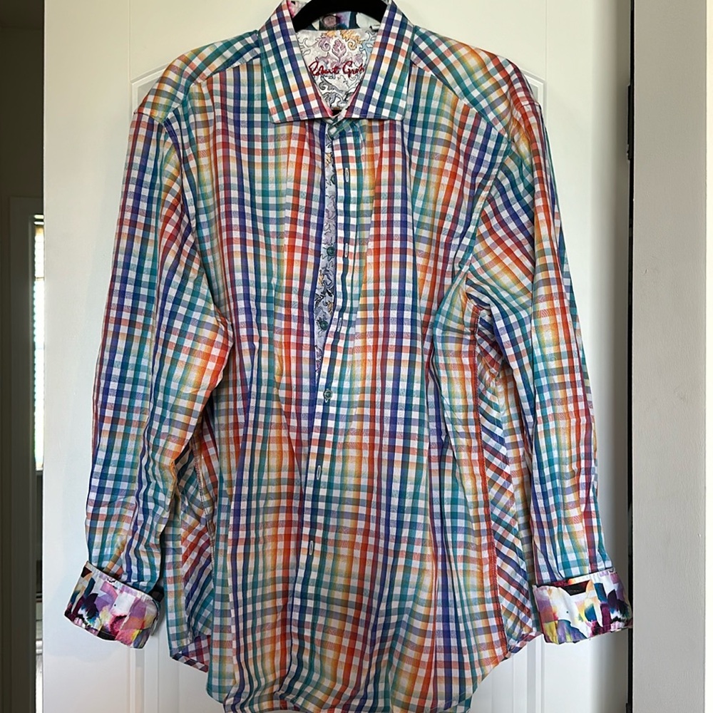 Robert Graham long sleeve, 3X.